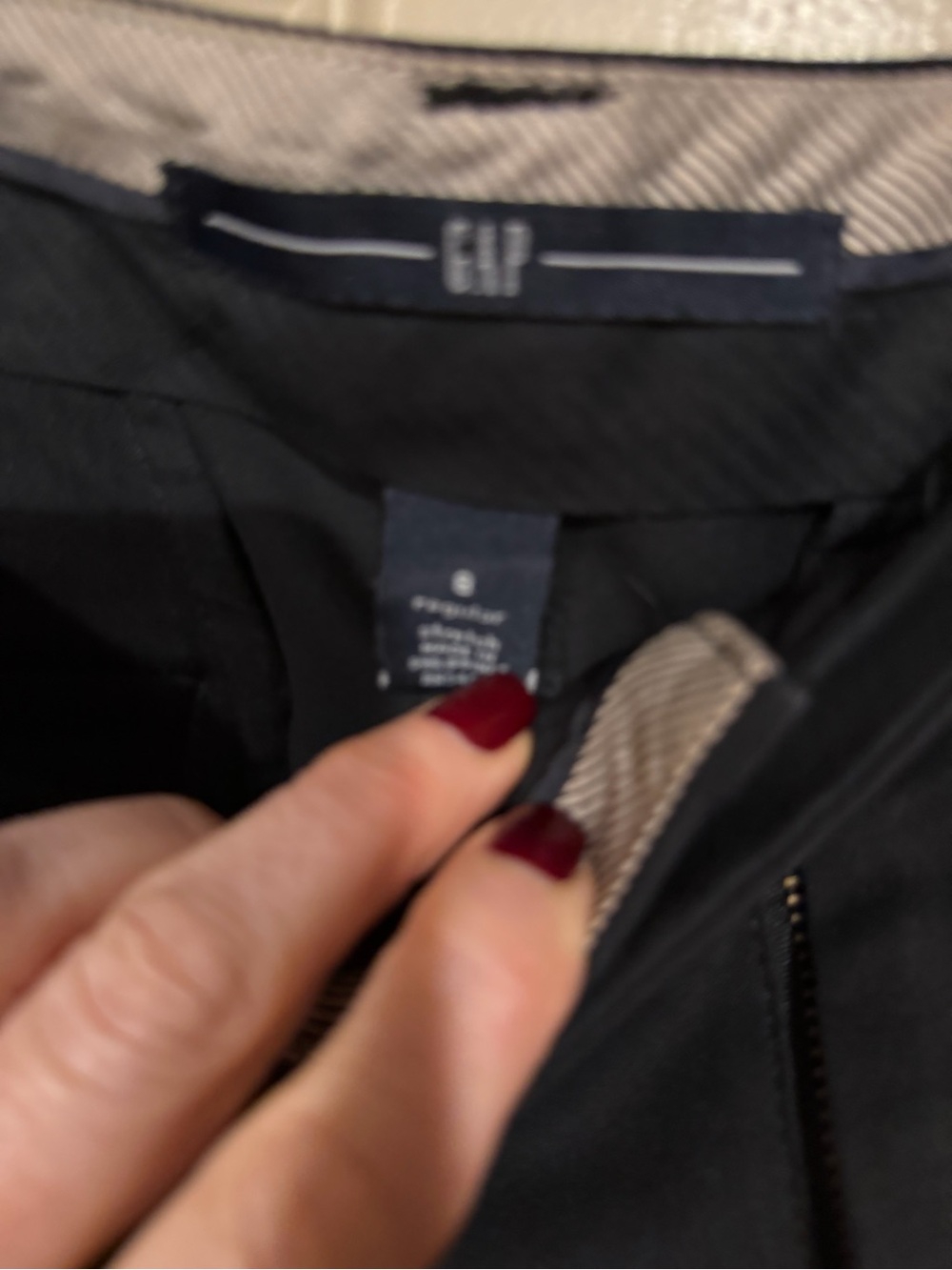 Like New. Worn Once. GAP Black Women's Blazer and Matching Pants Suit - Picture 6 of 10